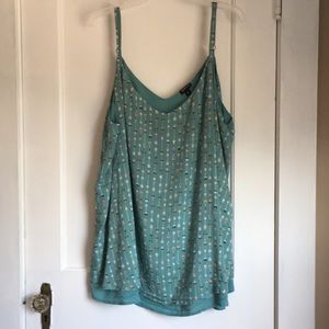 TORRID-NWOT- Teal Blouse